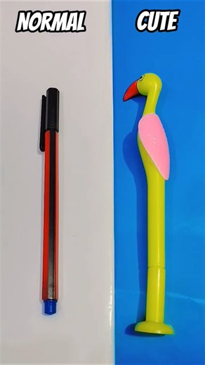 Normal vs Cute Stationery||Cool stationery #stationery #schoolsupplies #shorts