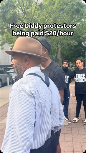 12K views · 1.5K reactions | Woman said they just tried recruiting her to wear a Free Diddy shirt. They’re allegedly making $20/hour to stand outside the courthouse. Apparently it is for a meme coin that’s called FREEDIDDY | Emilieknowseverything | Facebook