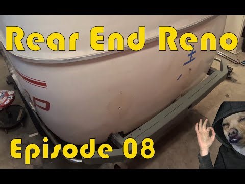 Scamp Overland Trailer build - Episode 08 - Rebuilding the Rear End!