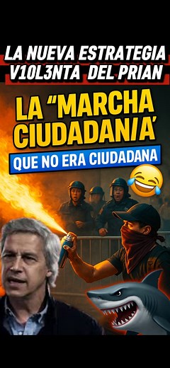 “💥La ‘Marcha Ciudadana’ que NO era Ciudadana 😂🔥 | Tiburones, Flamethrowers y Mucho Show” #AMLO #ClaudiaSheinbaum #4T #reelsviralシ | ME CANSO Ganzzo
