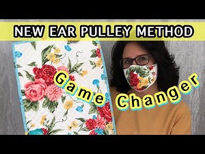 Make The Best Fitting Easy Breathing Face Mask On YouTube | Placemat Mask| Face Mask Sewing Tutorial