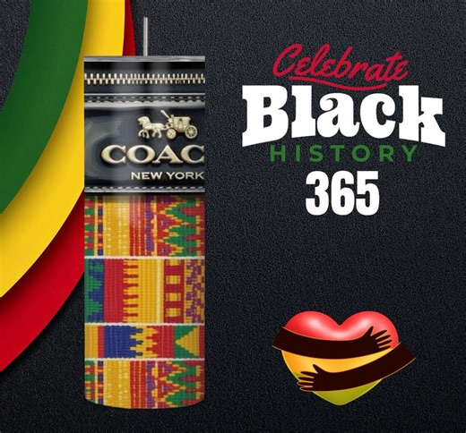 Black History Tumbler Png African Print Juneteenth Png Art Black African Kente Cloth Png Black History 365 Kente Cloth Afrocentric Tumbler - Etsy
