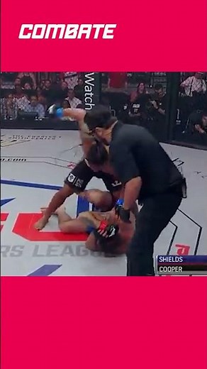 JAKE SHIELDS É DERROTADO COM NOCAUTE BRUTAL NO BELLATOR | #shorts | Combate.globo