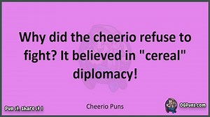 Cheerio - Jokes, Puns, Wordplays, and Laughter