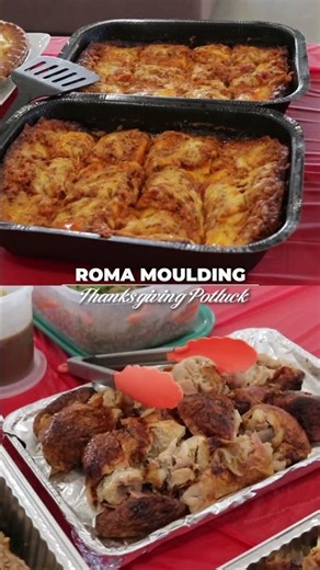 A Thanksgiving Potluck at Roma Moulding 🦃🍽️