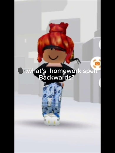 Homework backwards..