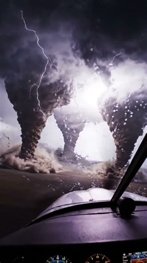 Pilot Captures a Massive Tornado Forming Beneath His Plane | DisasterFlight