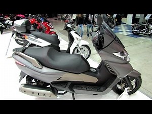 2014 KeyWay Silver Blade 250 Scooter Walkaround - 2013 EICMA Milano Motorcycle Exhibition