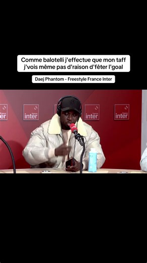 Daej Phantom's Freestyle Performance on France Inter