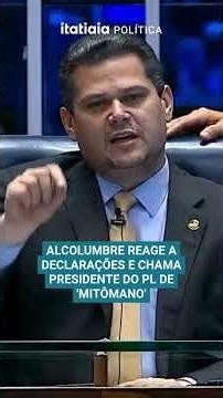 Alcolumbre reacts to statements and calls the president of the PL a 'mythomaniac'.