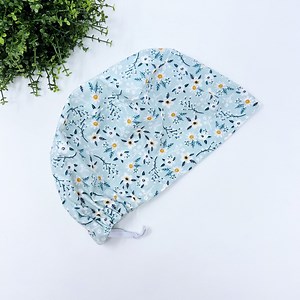 Chamomile Euro Scrub Cap for Women, Summer Euro Style Surgical Cap With Satin Lined by Paradise Caps. - Etsy