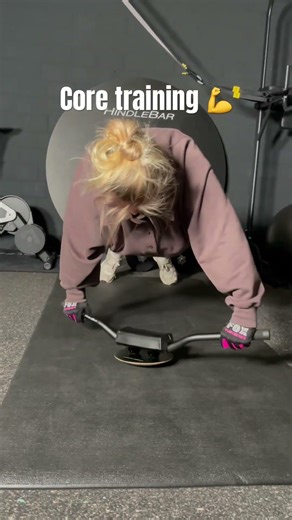 Could you do this core strength & stability exercise with the HindleBar Core Trainer? #coretraining