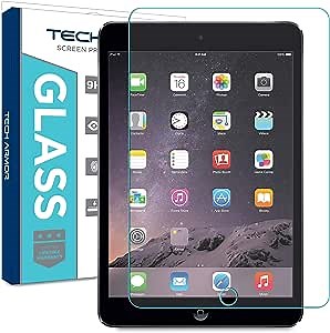 Amazon.com: Tech Armor Ballistic Glass Screen Protector Designed for Apple iPad Air, Air 2 and iPad 9.7 Inch (2017) 1 Pack : Electronics