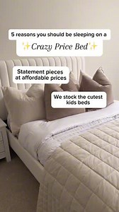 1.2K views | We make statement bed frames at affordable prices☁懶 #bedroom #bedroomdecor #bed #newbed #affordablebed | Crazypricebeds.com | Facebook