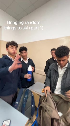 Bringing Random Things to School Trend