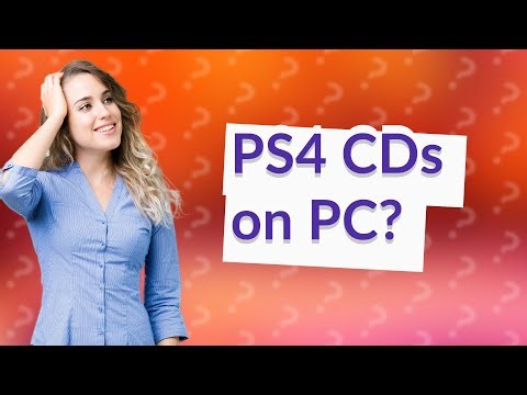 Can you use PS4 CD on PC?