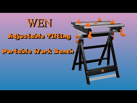WEN Adjustable Tilting Portable Workbench Model WB2322T