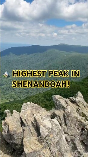 🏔️ Hawksbill Summit: The Highest Peak in Shenandoah! 🌄