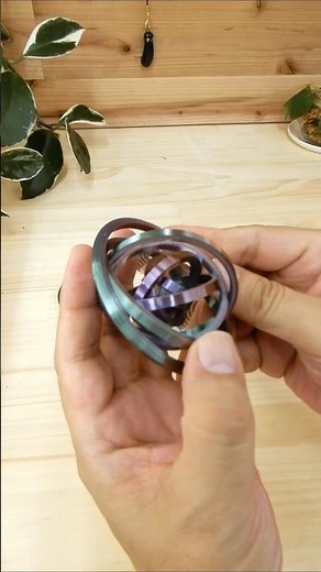 3D Printed Gyro Fidget Rings🌀 | The Ultimate Fidget Toy! | #3DPrinting #Shorts