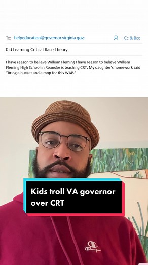 In January, #Virginia Governor Glenn Youngkin launched an email tip line for parents to notify the school district if teachers were teaching #CRT. Activist group @Gen-Z for Change, along with scores of other people, then trolled the tip line with fake emails. MSNBC's Ja'han Jones explains.