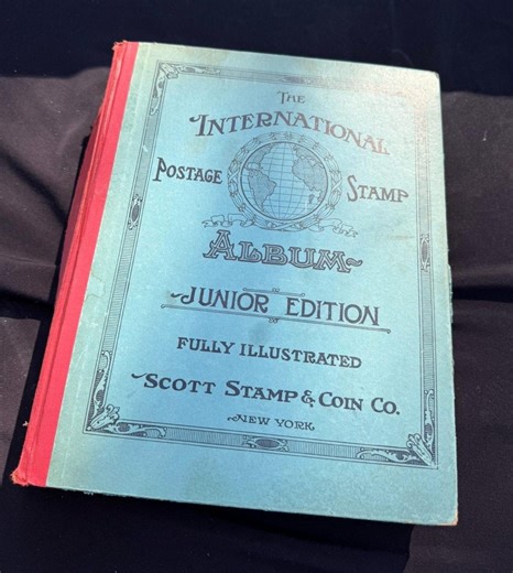 1928 THE INTERNATIONAL POSTAGE Stamp Album ,junior Edition by Scott Stamp & Coin - Etsy UK