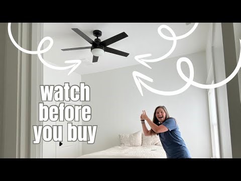 (Review) Must watch! This Hunter Ceiling Fan is amazing I Hunter