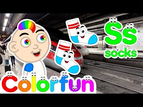 Socks Song 🧦 (S is for Socks!) | Let’s Learn the ABCs! | Colorfun Songs for Babies 🌈👶🏻