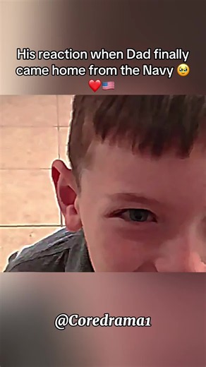 The moment he realized his dad was finally home 🥹❤️ #militaryhomecoming #dadandson #reunion #viral #fyp