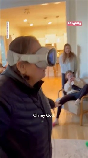 mom tried vr headset### virtual reality ####