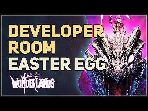 Secret Developer Room Easter Egg Tiny Tina's Wonderlands