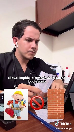 Como funciona la AMOXICILINA #farmacologia #aprendeentiktok #medicina #turorial