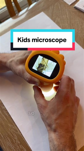 Creative way to spend your time with kids 🐛 #toys #kidsmicroscope #playwithkids #creativetoy