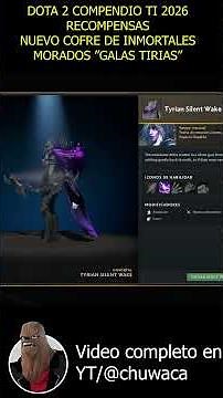 DOTA 2 TI 2026 COMPENDIUM PURPLE IMMORTAL TIERS REWARDS #chuwaca #valve #dota2