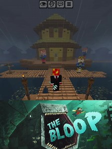 The Bloop mod extraño para Minecraft Bedrock (addon)