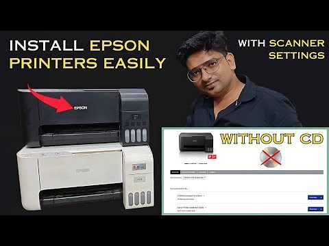 How To INSTALL EPSON L3110/ L3150/ L3210/ L3216/ L3250 Printer Driver Without CD