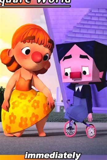 Exploring a Square World: Humor in Animation