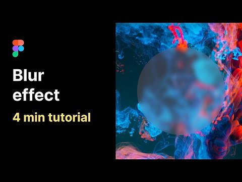Blur effect in Figma