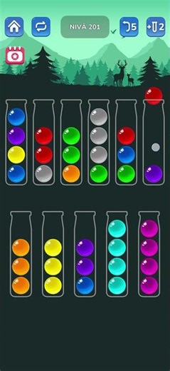 Ball sort puzzle level 201 #ballsortpuzzle