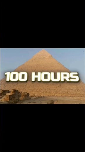 Exploring three Praymid in 100Hours #mrbeast #challenge #viral