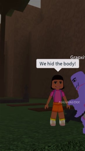 Uh oh! Dora ran over another pedestrian! // someone did this before me but I do t know who // #dora #roblox #edit #fyp #skit #doratheexplorer #foryou