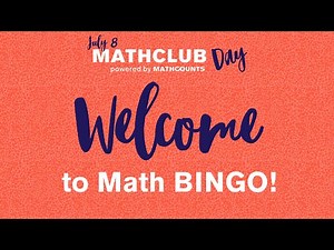 Math BINGO!
