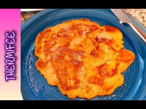 Leckere Apfelpfannkuchen mit Zucker | Thermomix® TM6 | Thermifee®