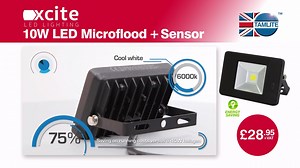 2.8K views · 31 reactions | The new Xcite 10W LED Microflood + Sensor...