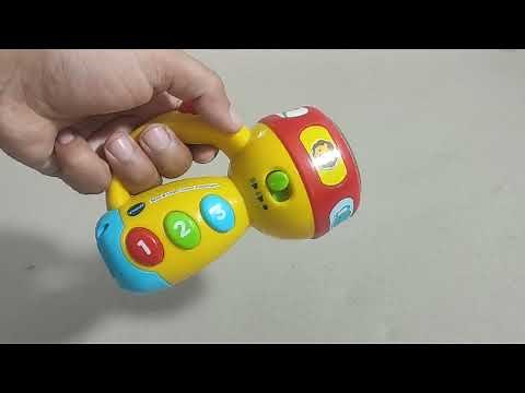 VTech Spin & Learn Color Flashlight, an educational toy for toddlers.