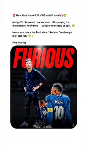 REAL MADRID ANGRY AT FRANCE!