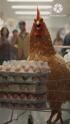 মুরগি তার নিজের দিম বিকরি করতে এসেছে বাজারে | #sortvideo #2025 #aivideo 🐔🐔🐔🐔🐔