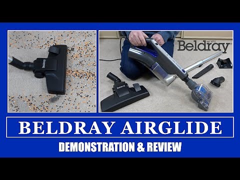 Beldray Airglide Bagless Vacuum Cleaner Demonstration & Review