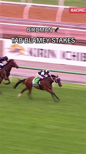 Birdman Triumphs at the Blamey Stakes