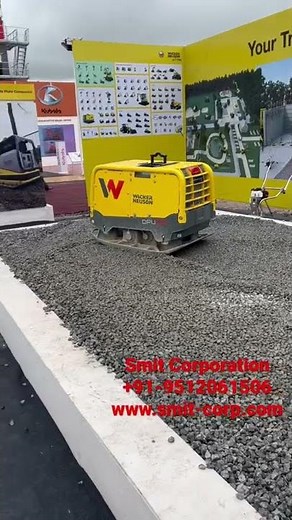 Wacker Neuson DPU80r Remote operated Reversible Plate compactor