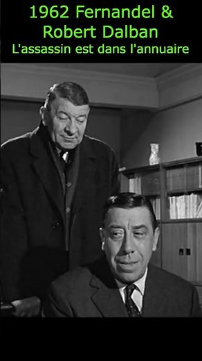 Fernandel mène l’enquête 😂 | L’assassin est dans l’annuaire avec Robert Dalban– Scène culte (1962)